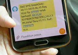 Contoh Sms Bangking Mandiri